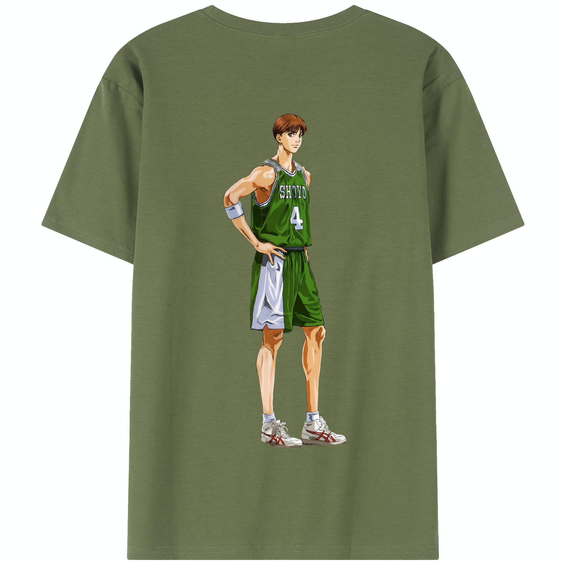 SLAM DUNK／スラムダンク 綿100％半袖Tシャツ（背面プリント）